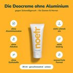 noetr Deocreme ohne Aluminiumsalze, Alkohol und Duftstoffe – Vorteile auf einen Blick