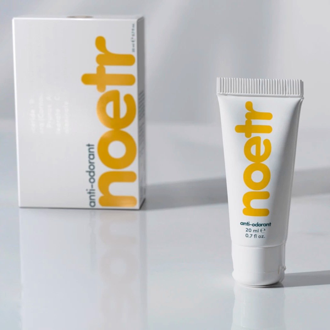 noetr anti-odorant folding box and 20 ml tube